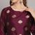 purple jacquard festive kurta set