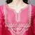 pink silk blend festive kurta set