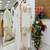 White jimi choo embroidered palazzo suit set with dupatta