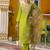 green cotton silk festive kurta set