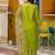green cotton silk festive kurta set