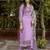 lavender silk blend festive kurta set