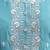 blue viscose festive kurta set