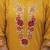yellow viscose silk festive kurta set