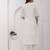 white viscose silk festive kurta set