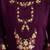 wine viscose silk festive kurta set