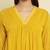 yellow chiffon festive wear long kurti