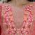 orange chanderi silk festive kurta set