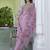 baby-pink silk blend festive kurta set