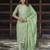 pear chanderi silk festive kurta set