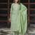 pear chanderi silk festive kurta set