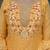 yellow chanderi silk festive kurta set