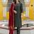 mehendi silk blend festive kurta set