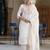 off-white chanderi silk festive kurta set