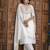 off-white chanderi silk festive kurta set