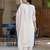 off-white chanderi silk festive kurta set