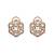 Gold plated kundan polki choker necklace set