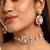 White stones kundan polki choker necklace set