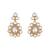 White stones kundan polki choker necklace set