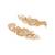 Multicolor stones kundan dangler earrings