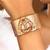 Gold plated meenakari cuff bracelet