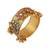 Gold plated multicolor kundan enamel kada