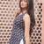 The Charcoal Boota Halter Kurti