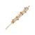 Gold plated multi layered beaded bacelet