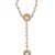 Gold plated kundan polki haathphool