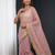 Jimichoo jacquard embellished sequinned wedding wear saree