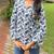 The Indigo Jaal Flared-Sleeve Kurti