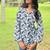 The Indigo Jaal Flared-Sleeve Kurti