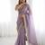 Jimichoo jacquard embellished sequinned wedding wear saree