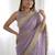 Jimichoo jacquard embellished sequinned wedding wear saree