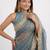 Jimichoo jacquard embellished sequinned wedding wear saree