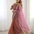 Jimichoo jacquard embellished sequinned wedding wear saree