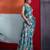 Multi-colour cotton crepe geometrical printed saree
