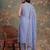 lavender mull chanderi have a lining pleated kurta dupatta pant set