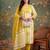 lime green cotton plus straight kurta pant dupatta set
