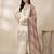 Ivory star georgette embroidered palazzo set