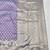 Purple zari woven banarasi silk blend traditional saree with blouse piece