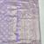 Lavender zari woven banarasi silk blend traditional saree with blouse piece