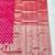 Rani zari woven banarasi silk blend traditional saree with blouse piece