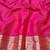Rani zari woven banarasi silk blend traditional saree with blouse piece