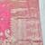 Pink zari woven banarasi silk blend traditional saree with blouse piece