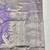 Purple zari woven banarasi silk blend traditional saree with blouse piece