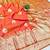 Orange zari woven banarasi silk blend traditional saree with blouse piece