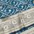 Navy blue zari woven banarasi silk blend traditional saree with blouse piece