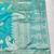 Blue zari woven banarasi silk blend traditional saree with blouse piece