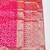 Rani pink zari woven banarasi silk blend traditional saree with blouse piece